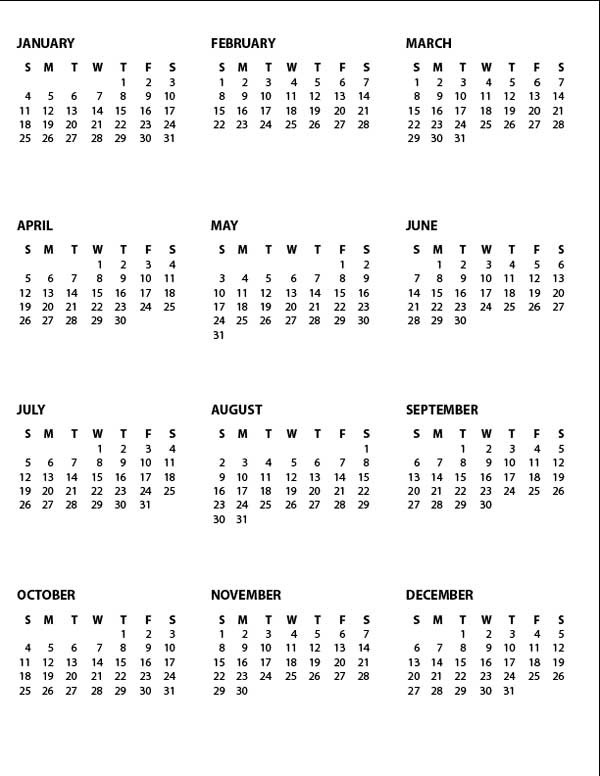 2009_calendar